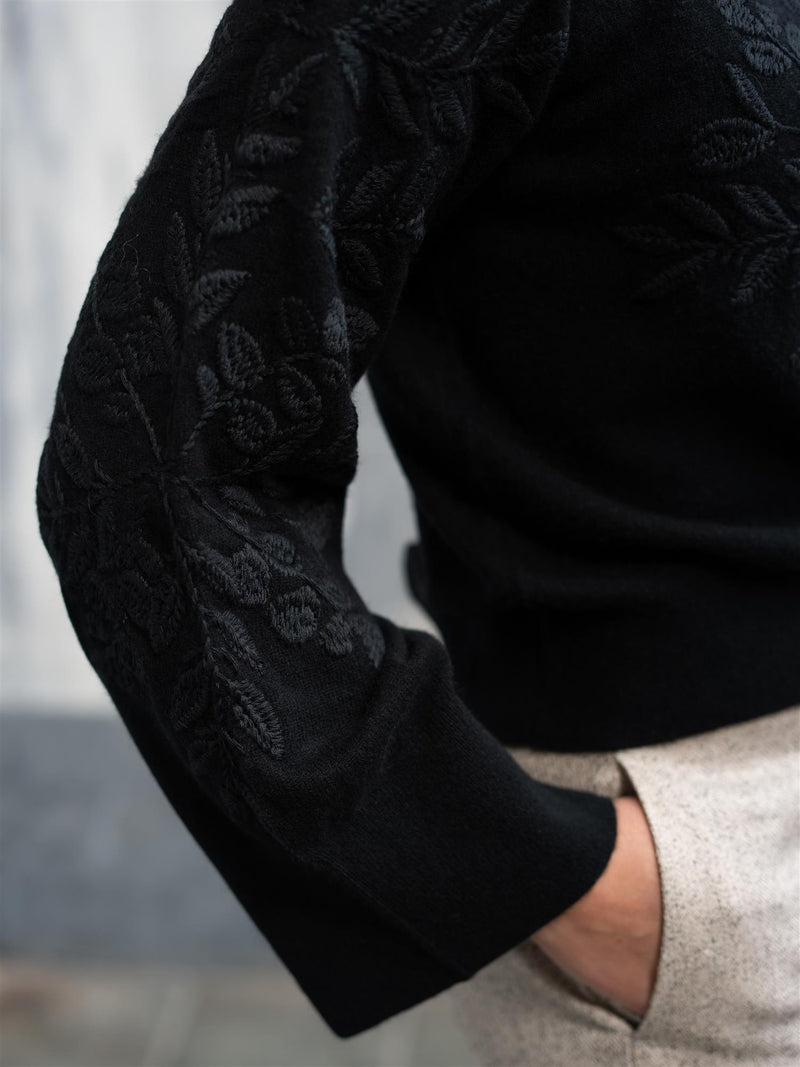 Ella&il Laurie Wool Sweater Black