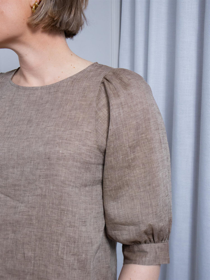 Stenströms Carmen Blouse Light Brown