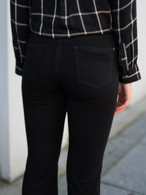 Cambio Paris Flared Black