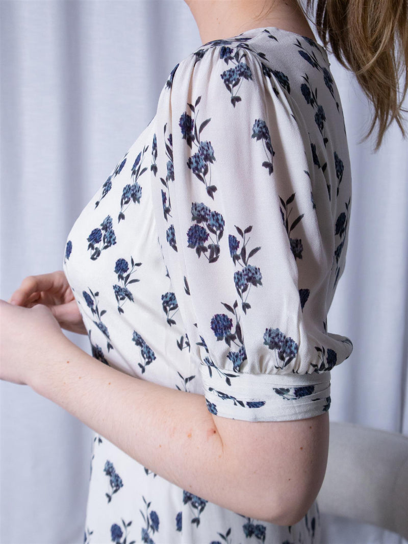 Camilla Pihl Allegra Dress Cream Hortensia