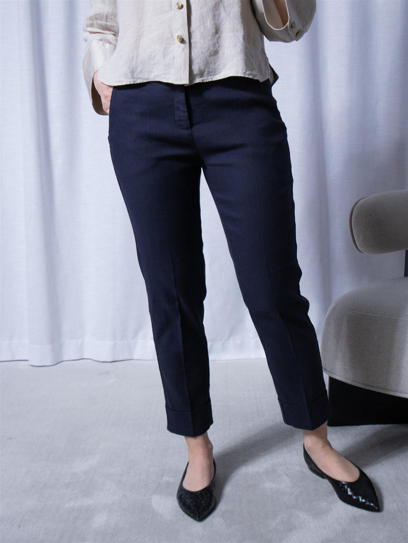 Cambio Krystal Summer Linen Black Blue
