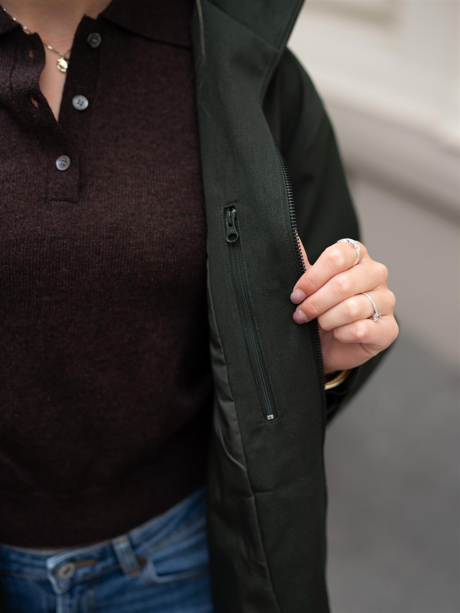 BRGN Rossby Coat Rosin Dark Green