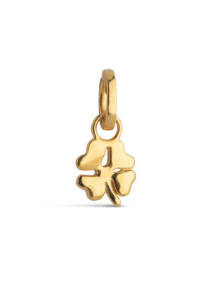 Enamel Organic Clover Charm