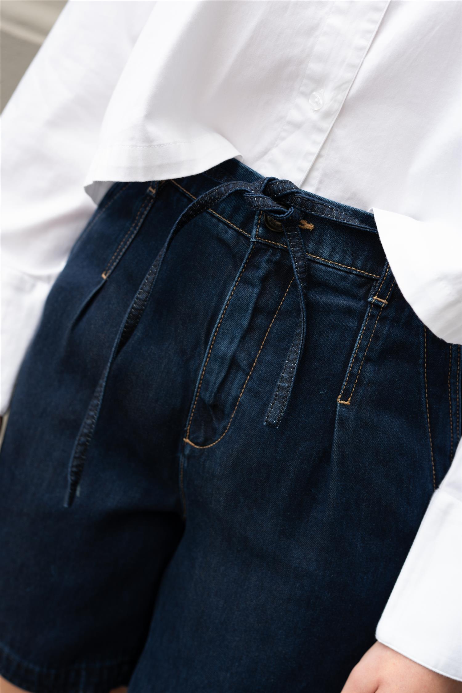 MMLeli Denim Shorts Dark Blue