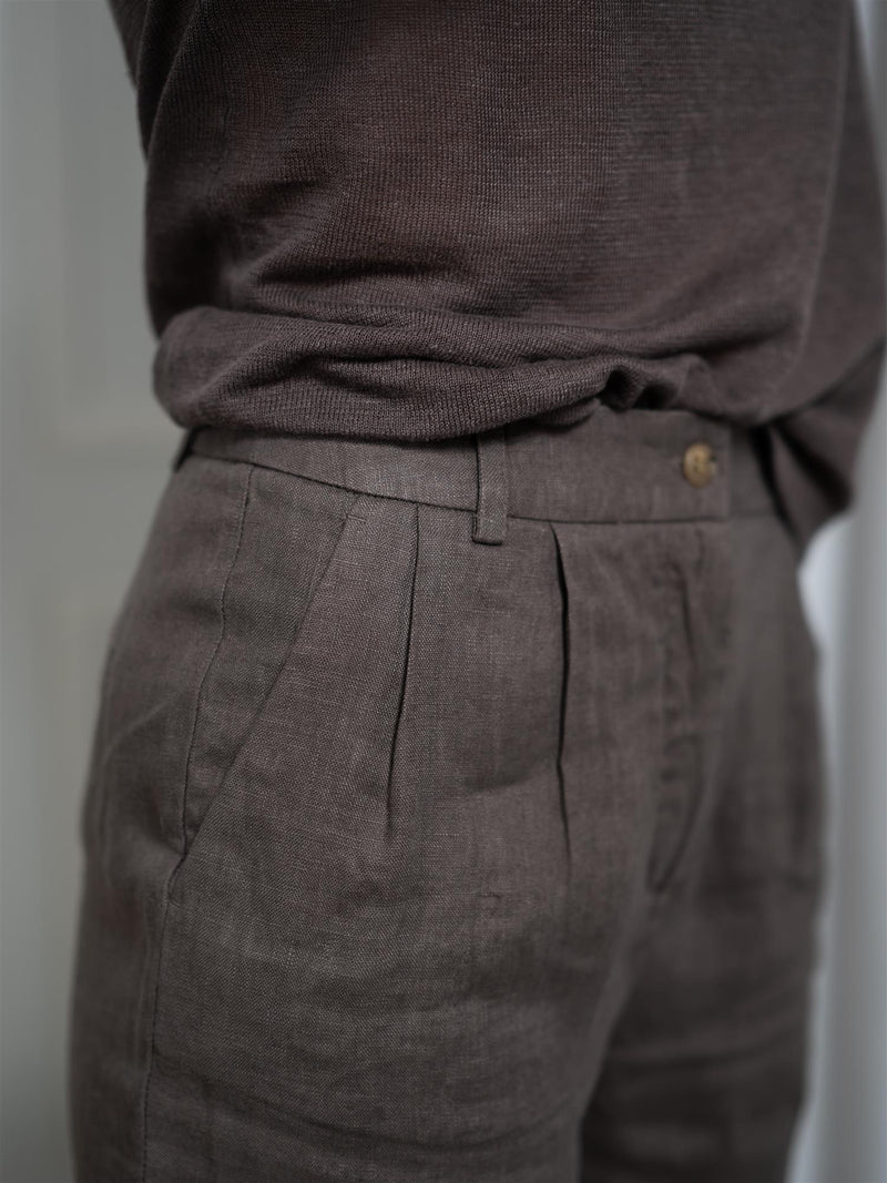 Sand Meloe Short Trouser Brown