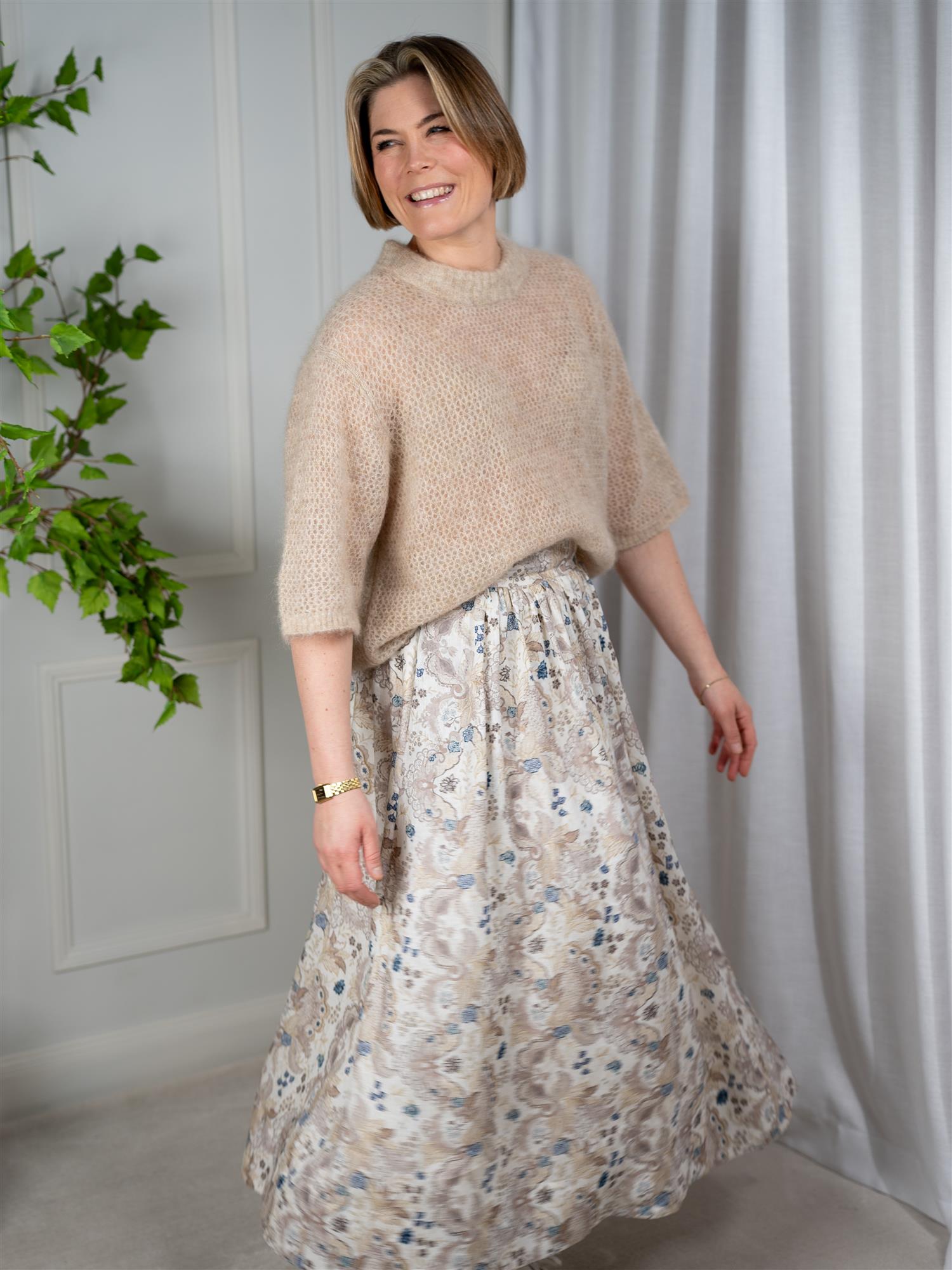 Dea Kudibal Edda NS-skirt with waistband Petite Fleur