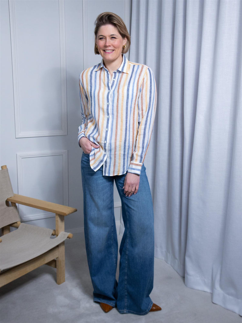 Stenströms Siri Shirt Multi Stripe