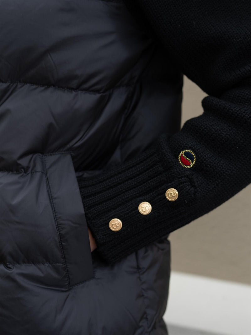 Busnel Celia Down Coat Black