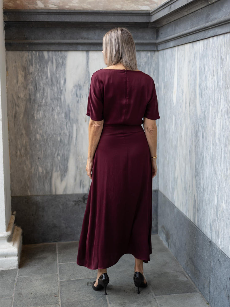Stenströms Jessa Dress Dark Red