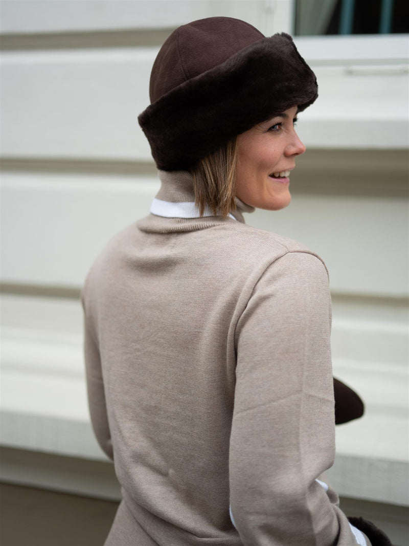 Ella&il Maud Merino Sweater Beige Melange