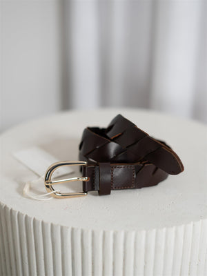 Camilla Pihl Selene Belt Dark Brown