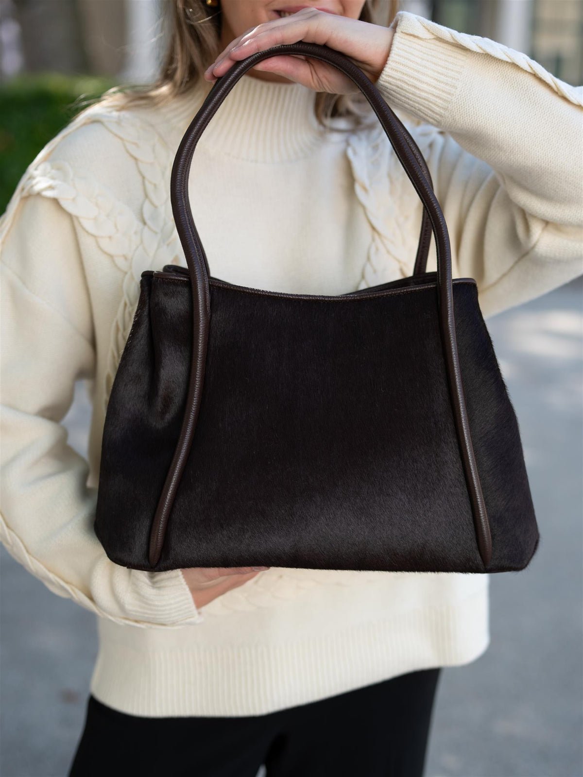 Sorrelle Tote Large Dark Brown