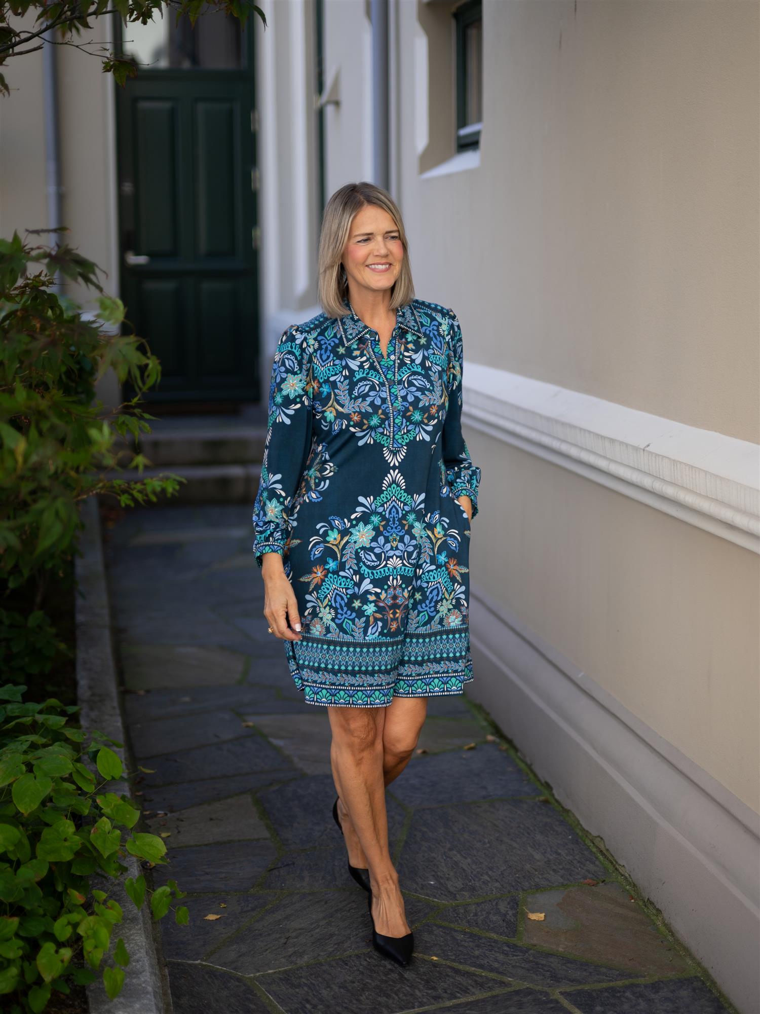 Aithne Dress Navy