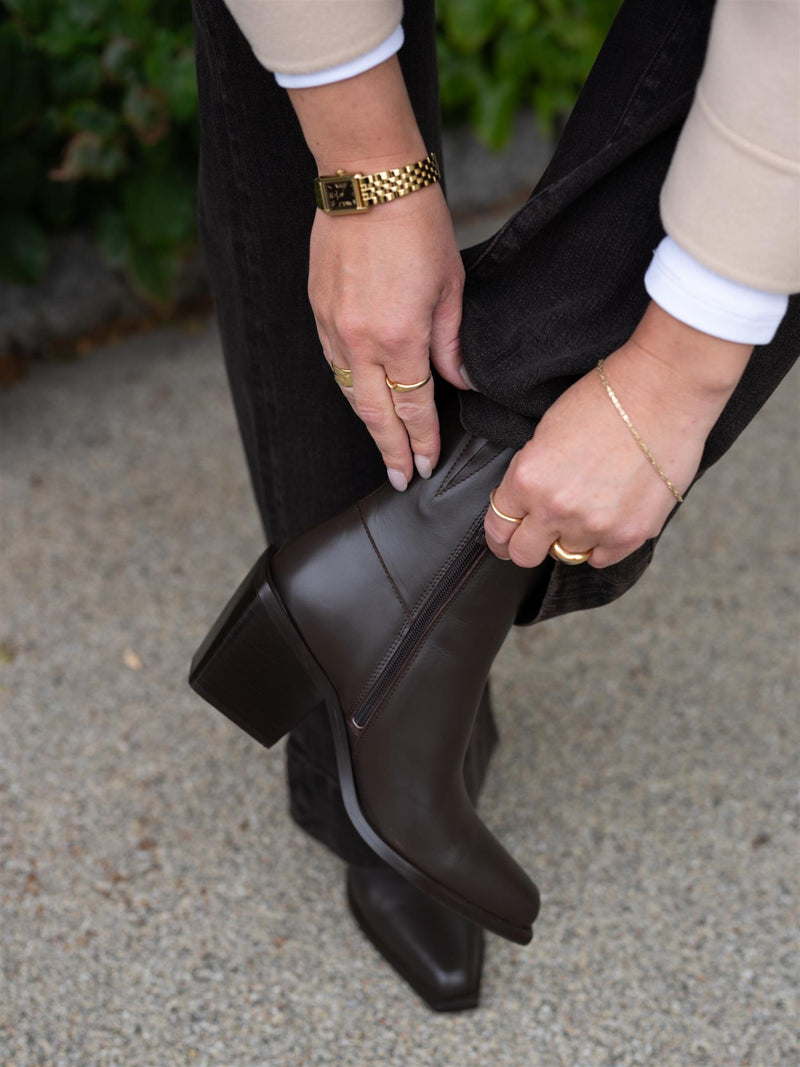 Camilla Pihl Jaxie Boot Dark Brown