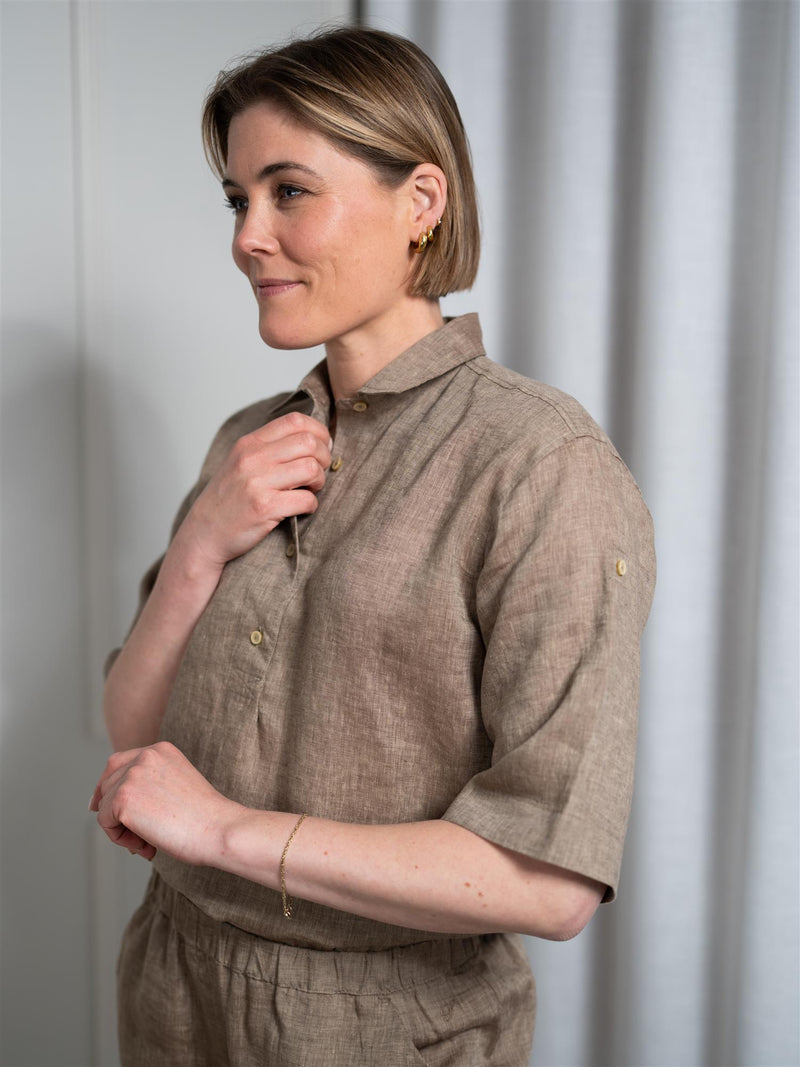 Stenströms Jenna Shirt Light Brown