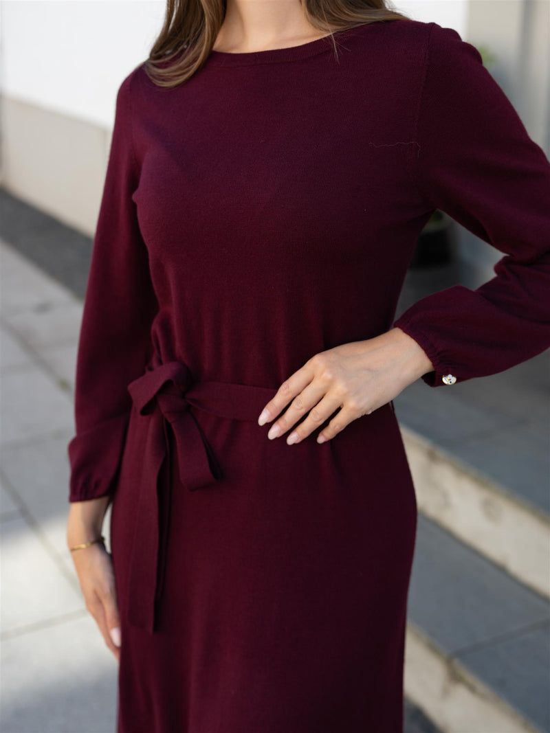 Busnel Eden Dress Bordeaux