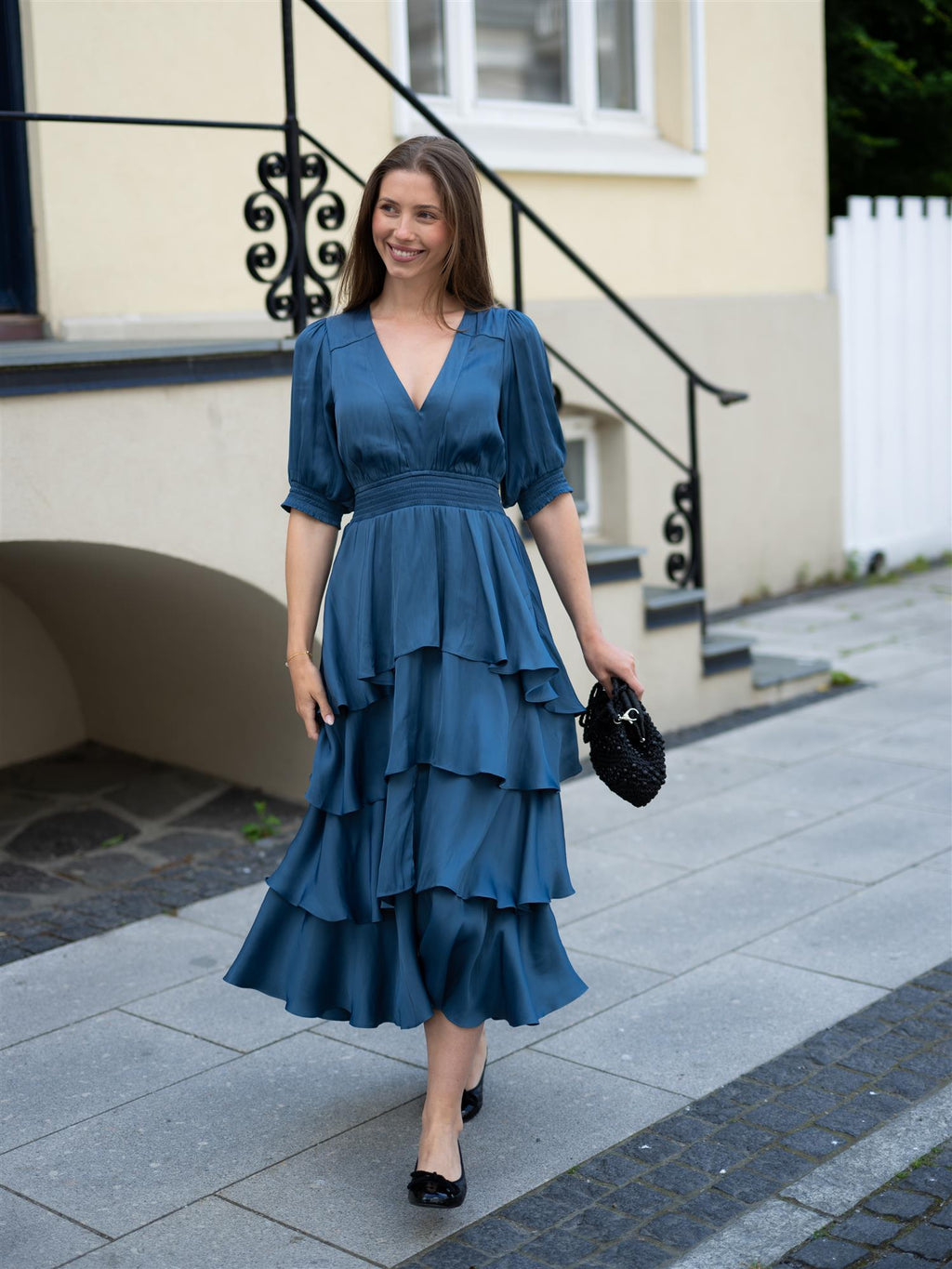 Hale Bob Milana Solid Dress