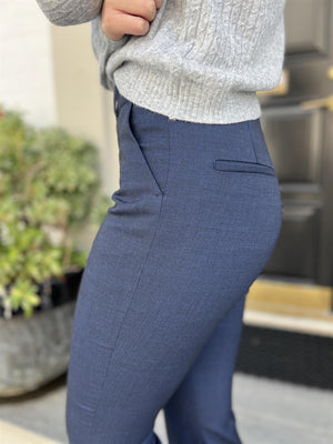 Riccovero High Waist Trouser Marine