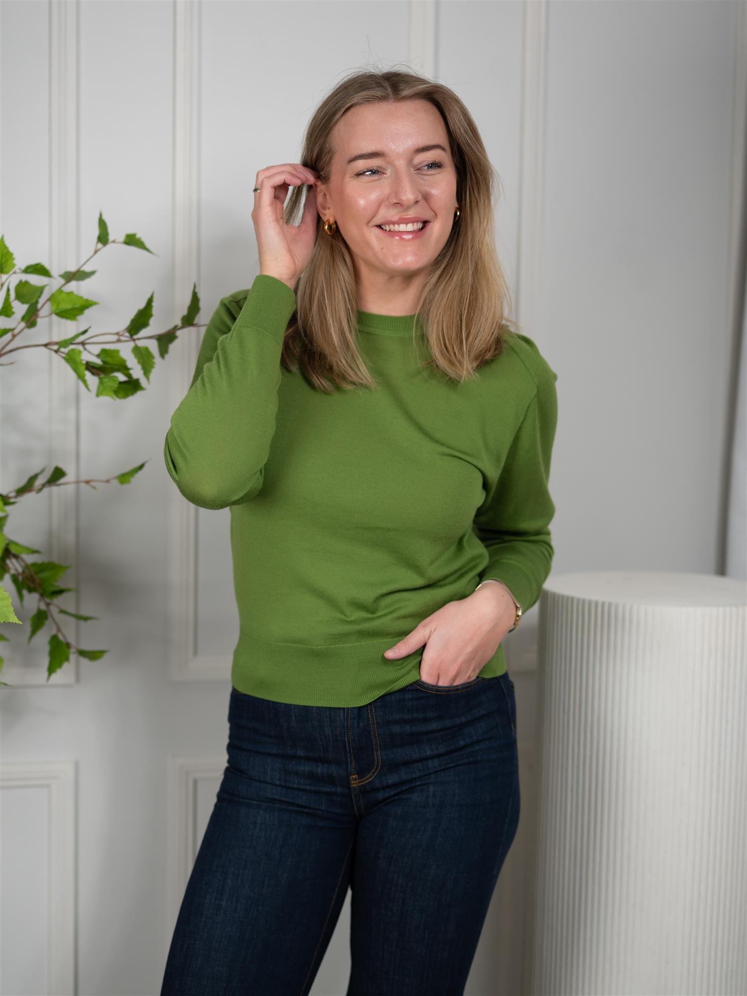 Julie Josephine Hanne Sweater Tulip Green