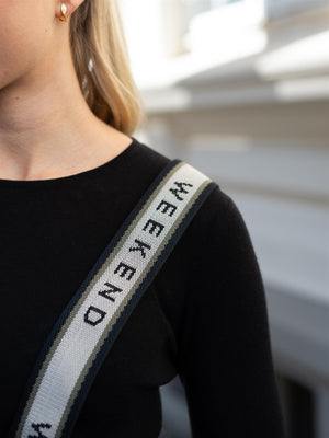 Mos Mosh Bouch O-neck Knit Black
