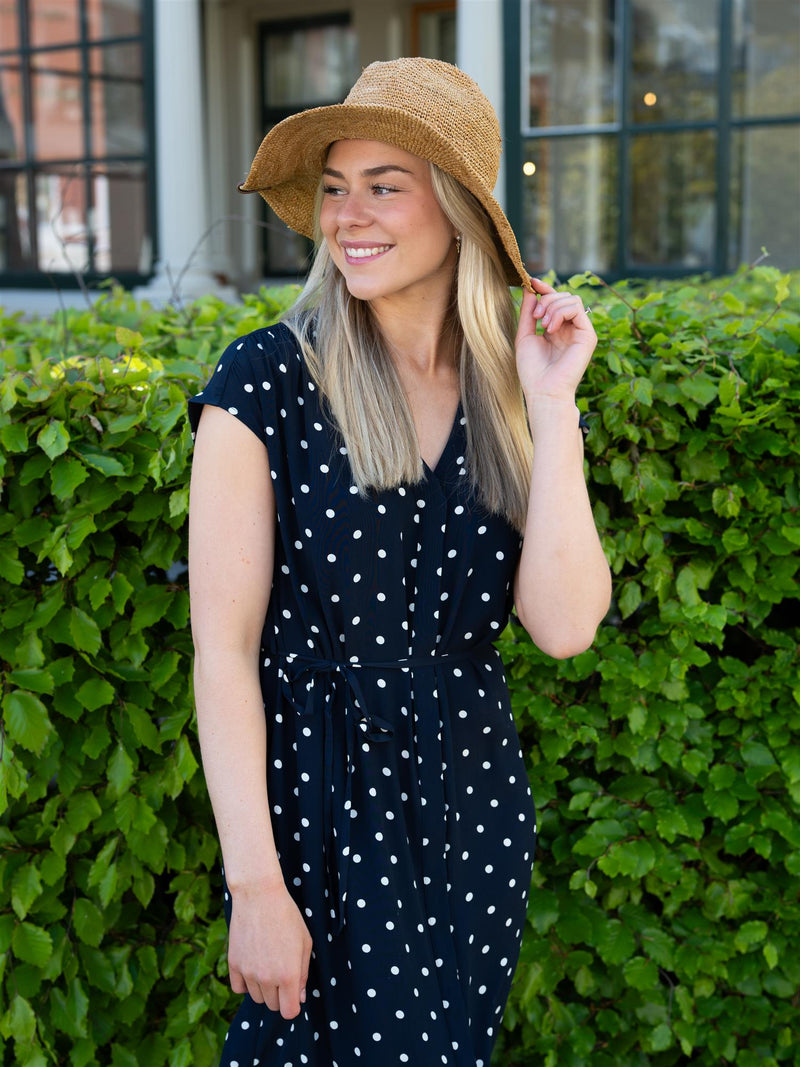 Gant Reg Dot Print Caftan Dress