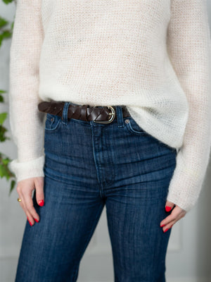 Camilla Pihl Selene Belt Dark Brown