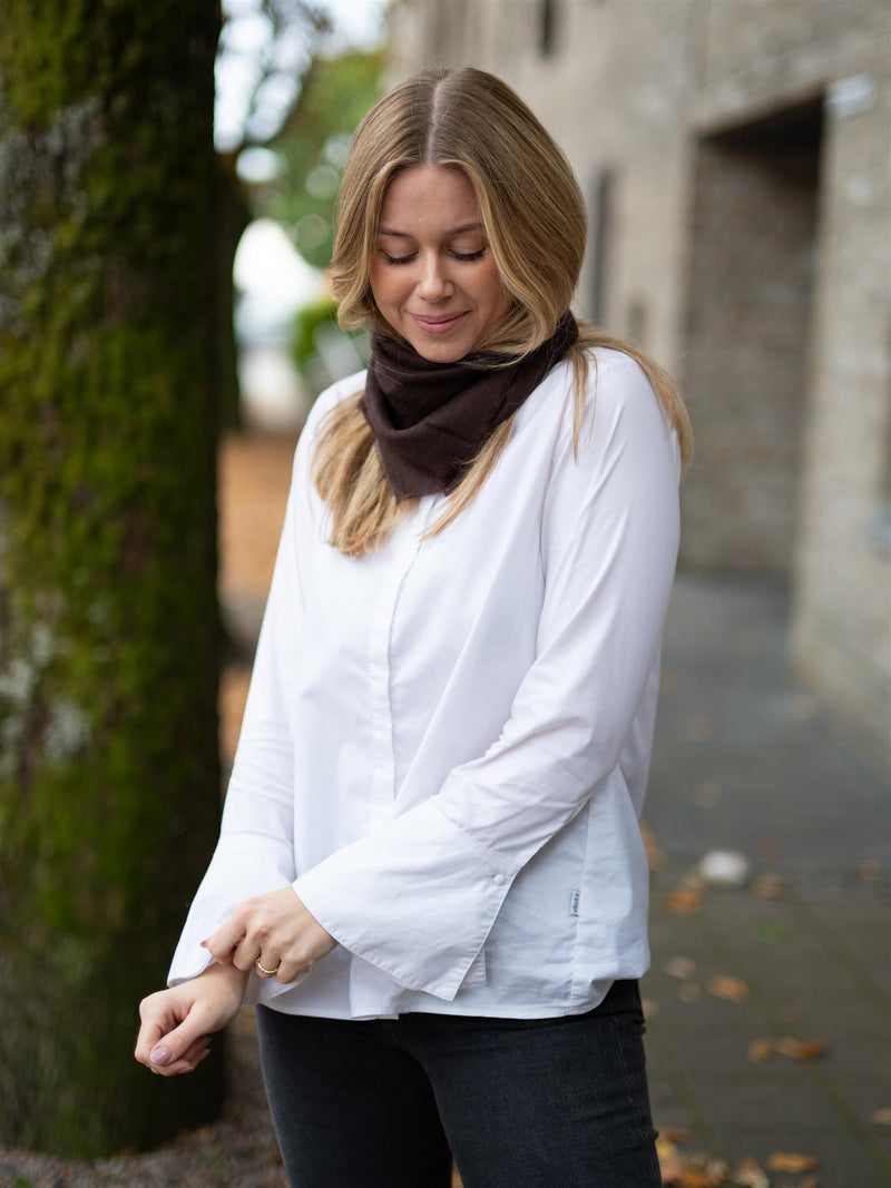 Beck Söndergaard Cashma Small Scarf Hot Fudge Brown