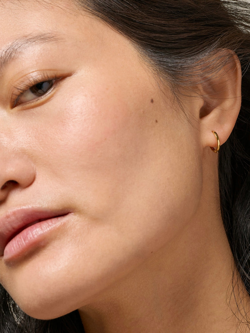 Enamel Classic Hoops 10mm