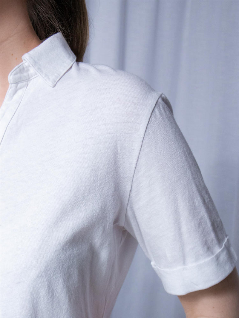 Mos Mosh Aila SS Jersey Shirt White