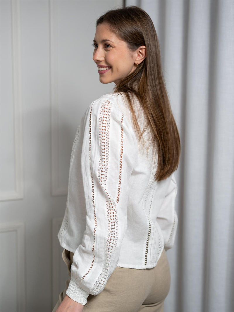 Camilla Pihl Fabiana Blouse White