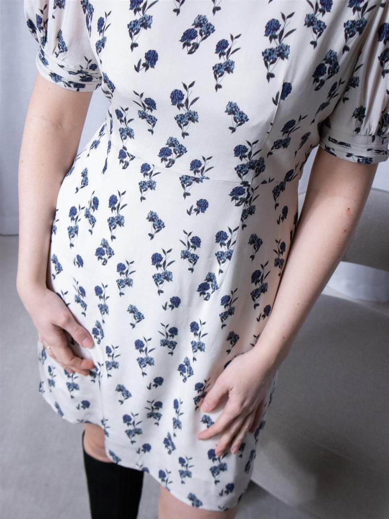 Camilla Pihl Allegra Dress Cream Hortensia