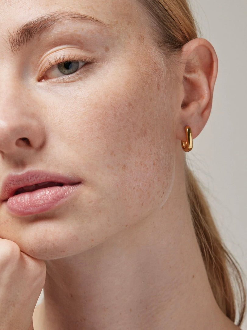 Enamel Hoops Square 15mm