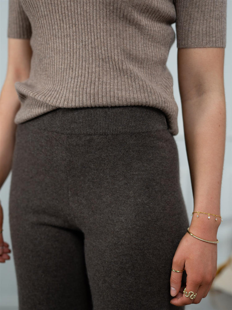 Davida Wide Pants Cacao