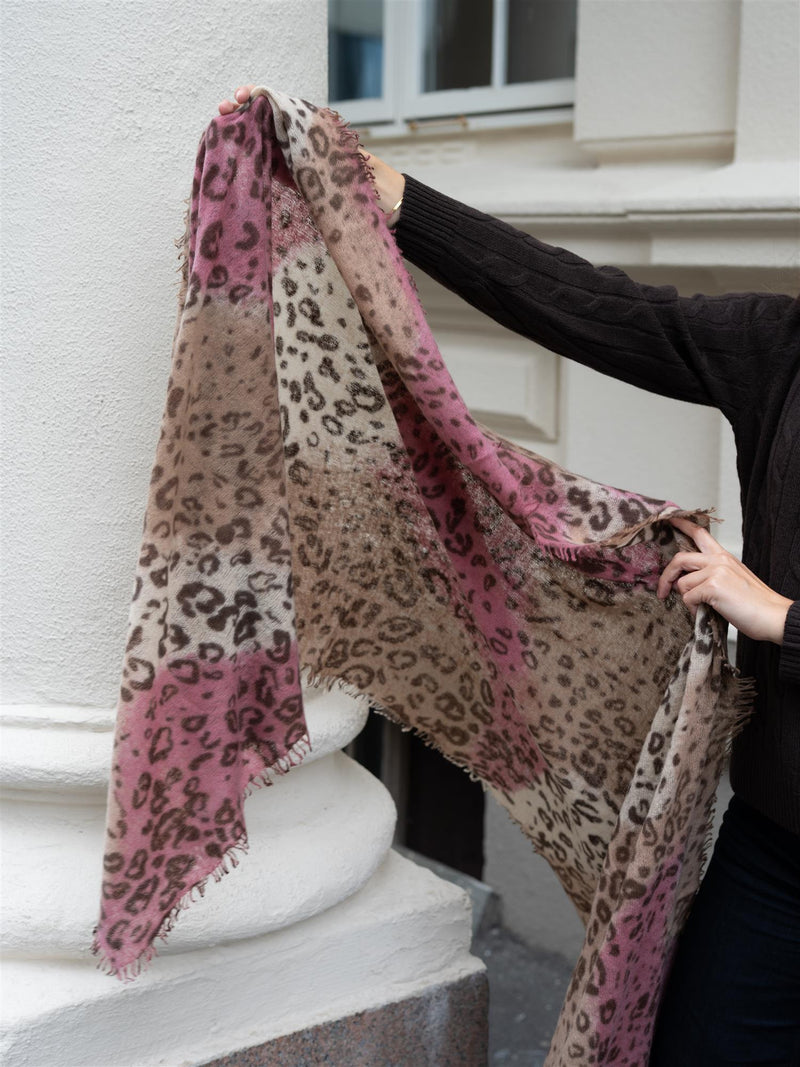 Mala Alisha Lizard Camel/Pink
