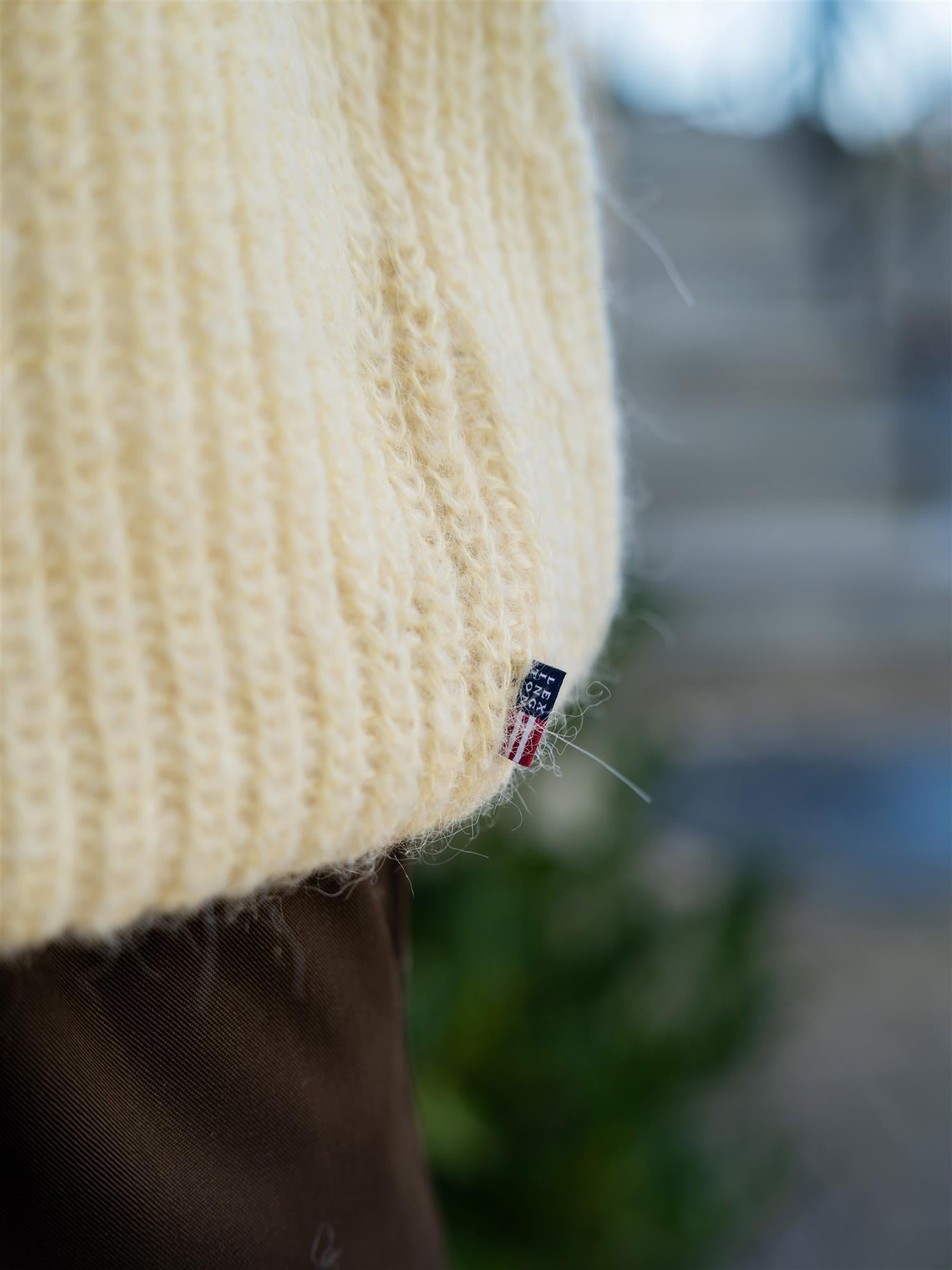 Lexington Alpaca Blend Ragland Sweater Yellow