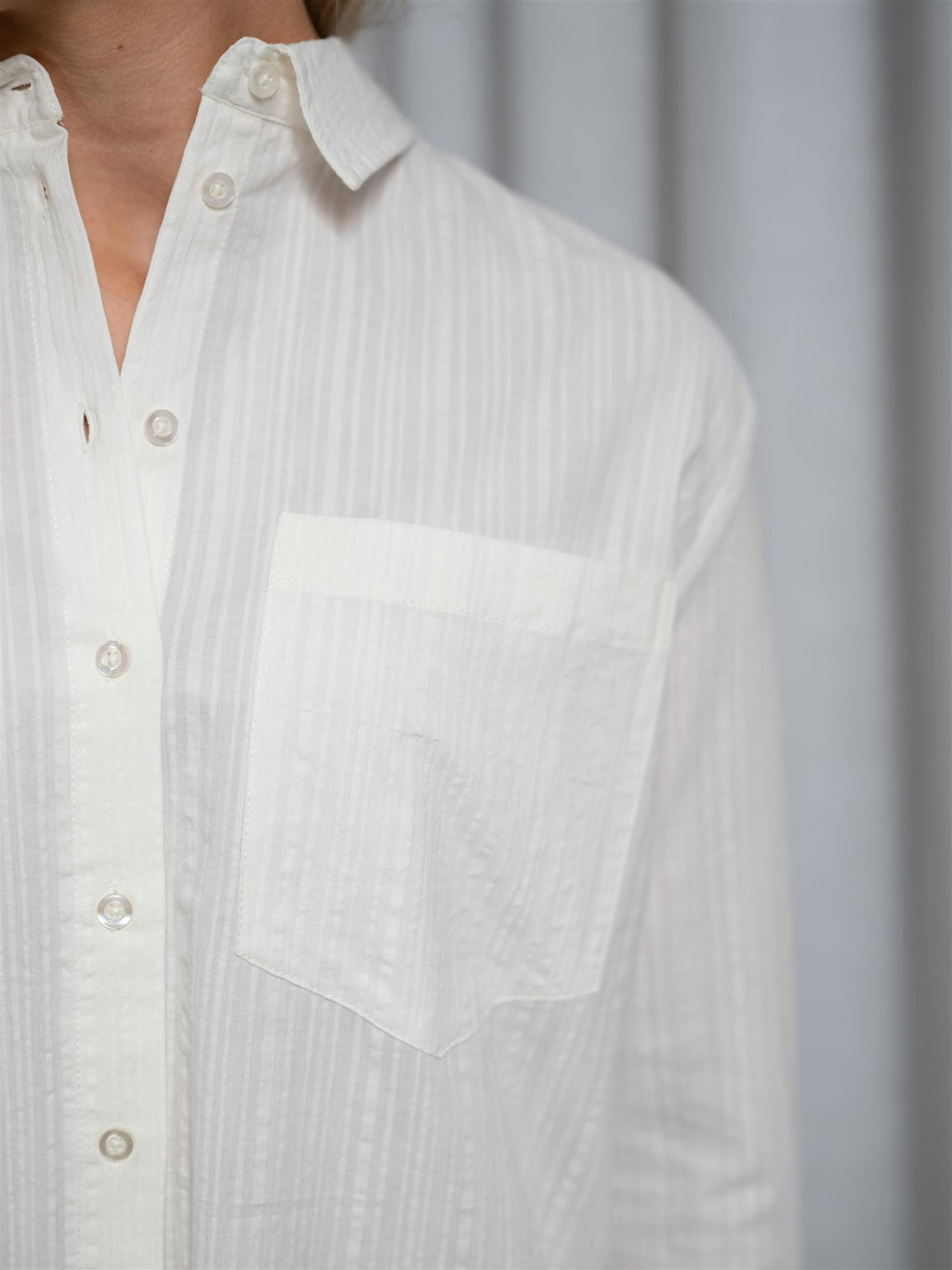 Camilla Pihl Bibi Crepe Shirt White