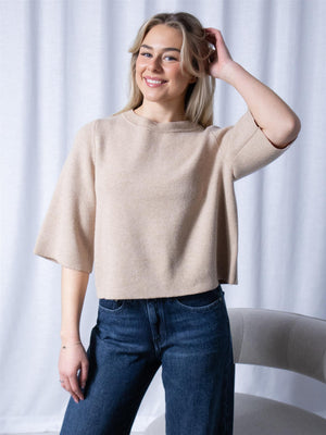 Dear Dharma Jackie Tee Beige Mel