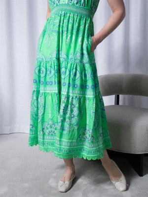 Hale Bob Liv Dress Green