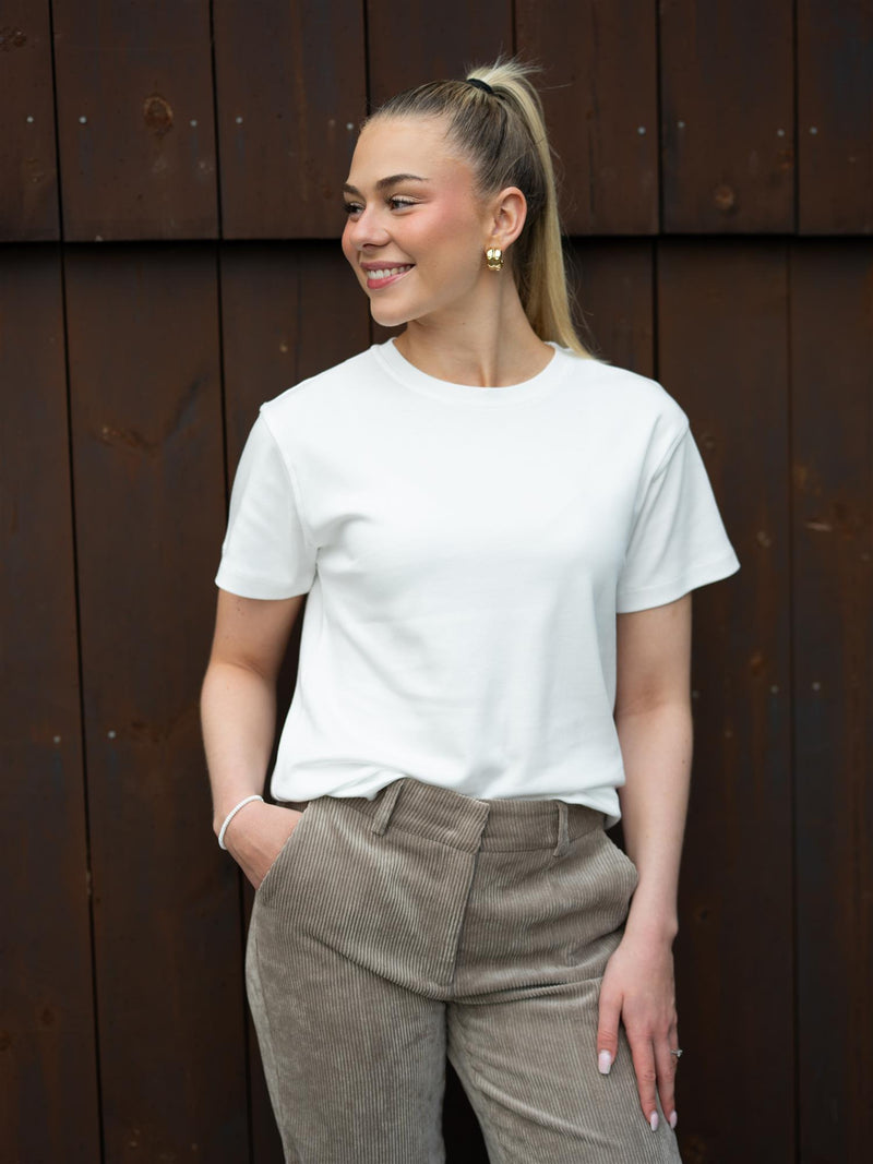 Camilla Pihl Ember Tee Off-White