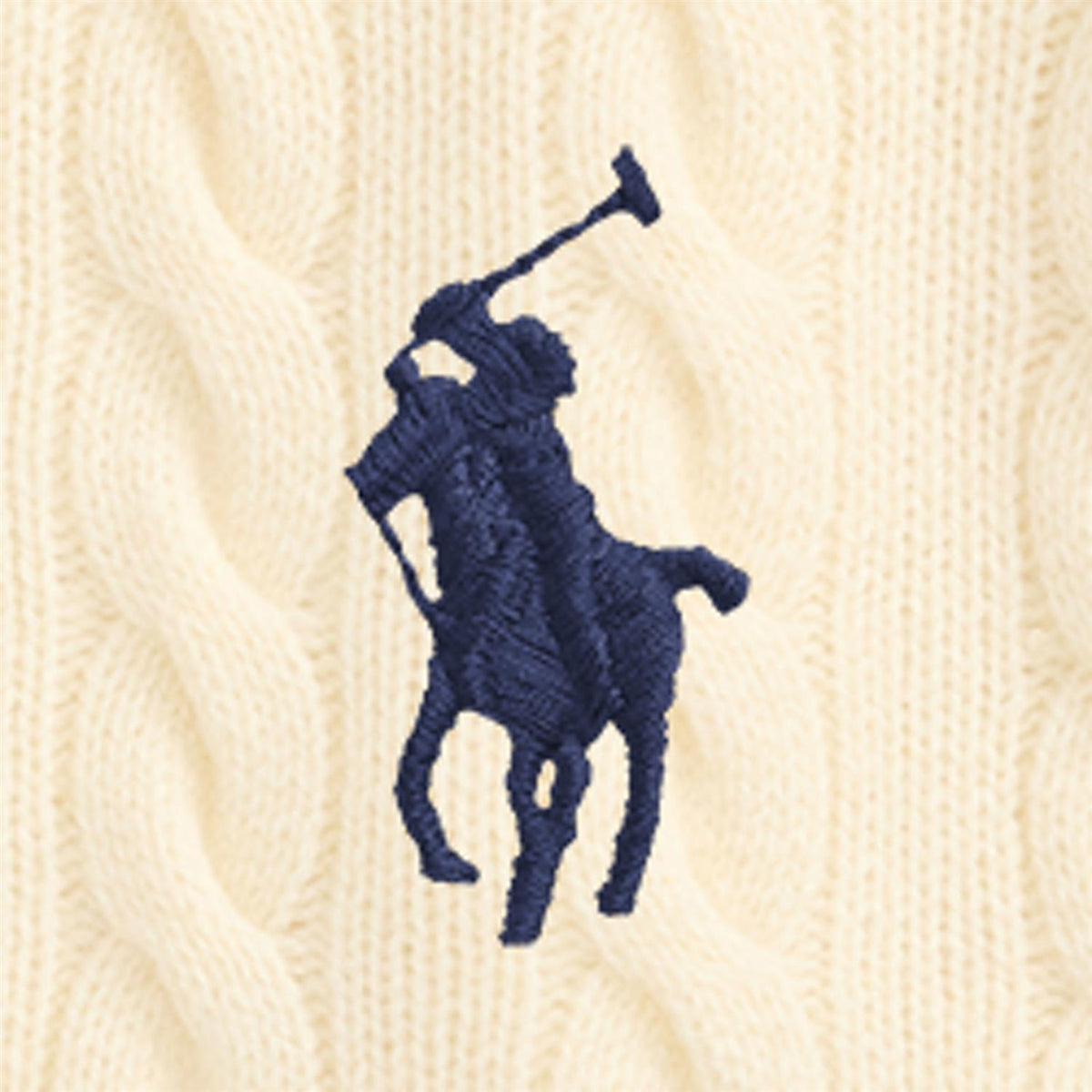 Cable-Knit Wool-Cashmere Cardigan Authentic Cream
