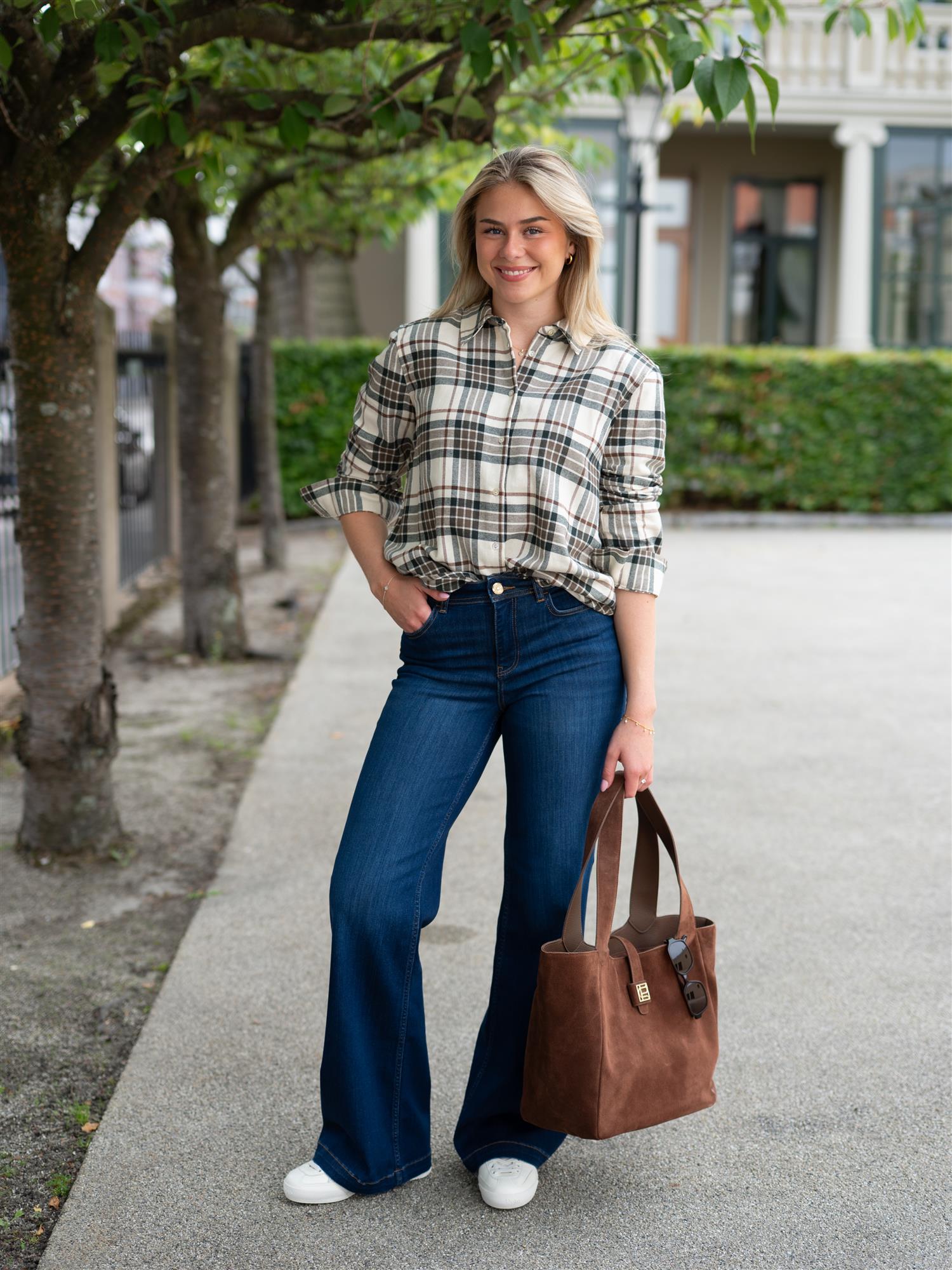 Lucille Tote Bag Large Cognac