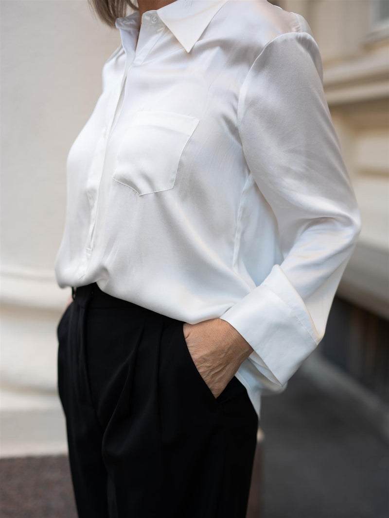 Sand Matt Blouse Nepeta Offwhite