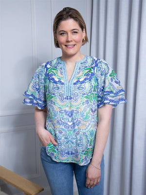 Hale Bob Braelyn Top Blue