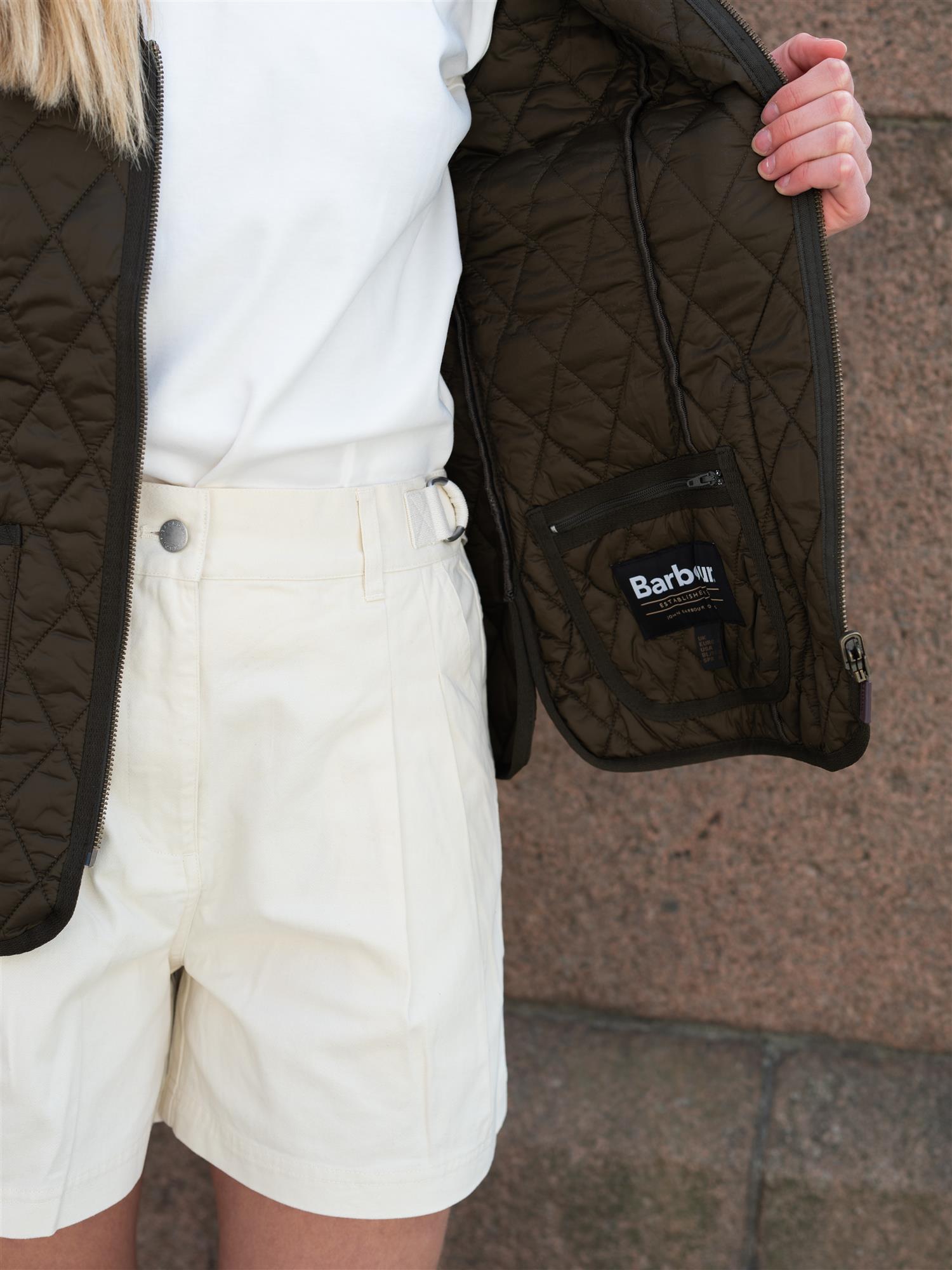 Barbour Betty Liner Oliven