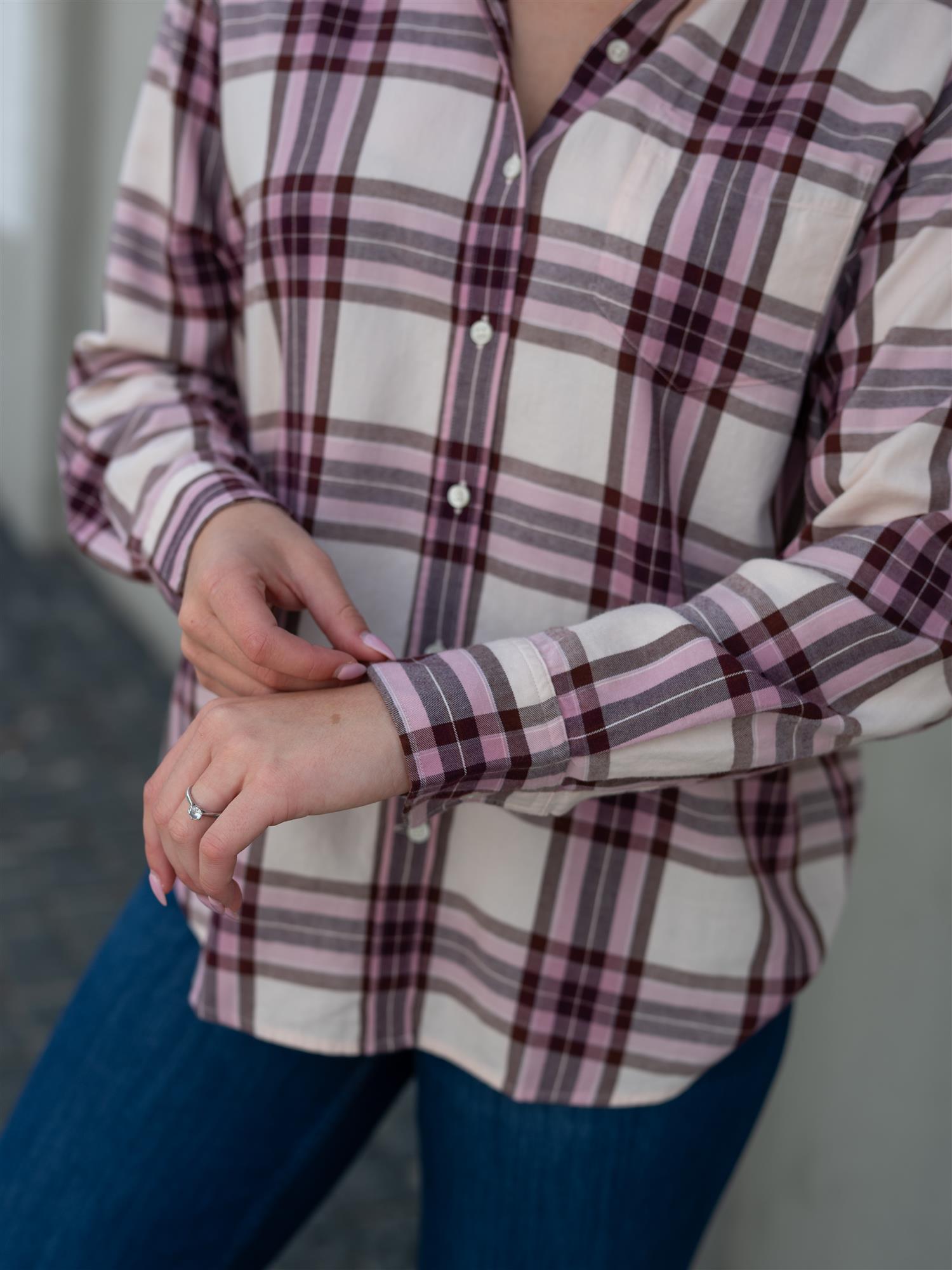 Rel Checked Flannel Bd Shirt