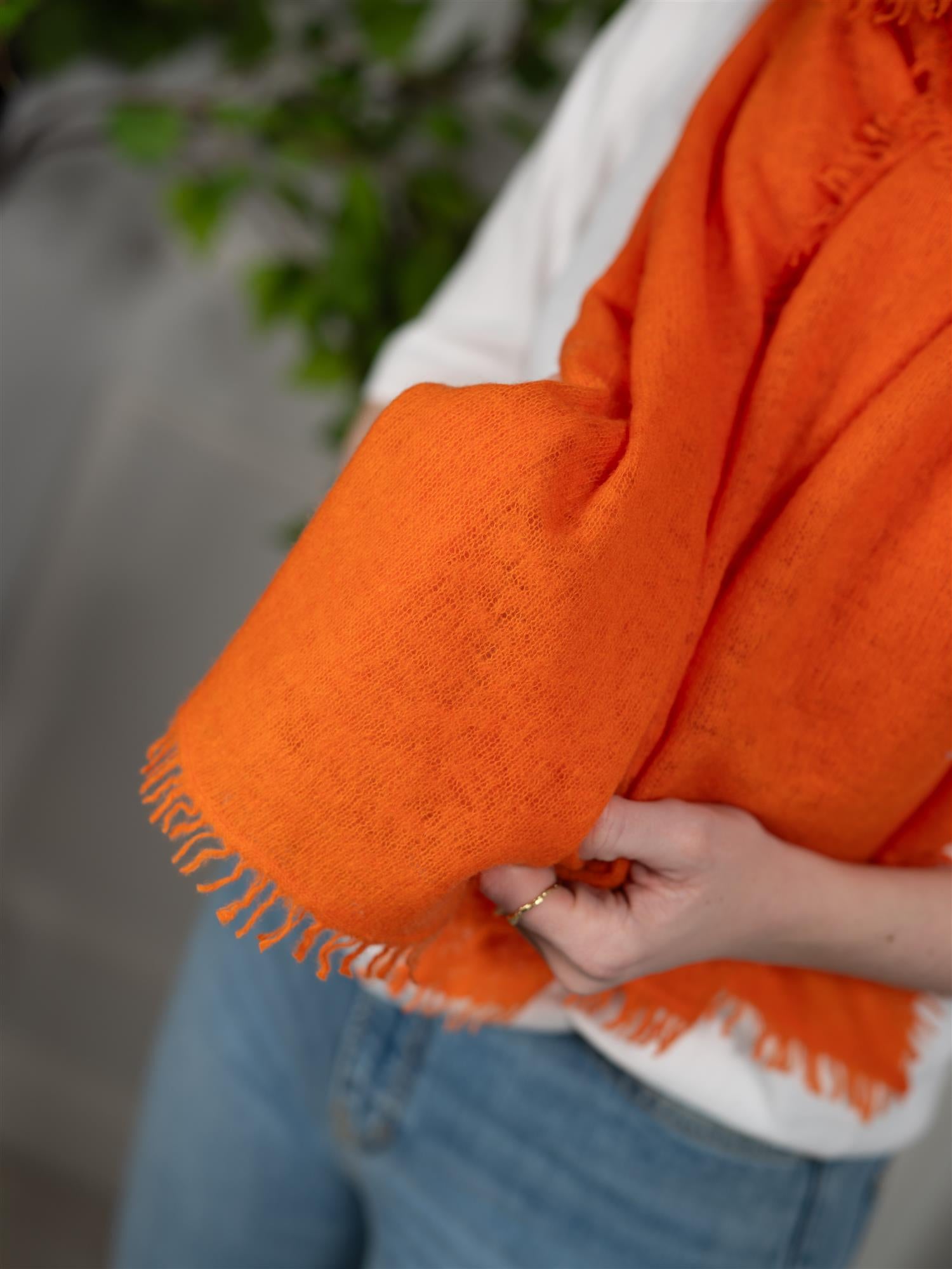 Mala Alisha Scarf Salted Tangerine