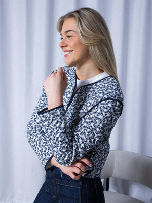 Camilla Pihl Elvera Jacket Navy Rosehip