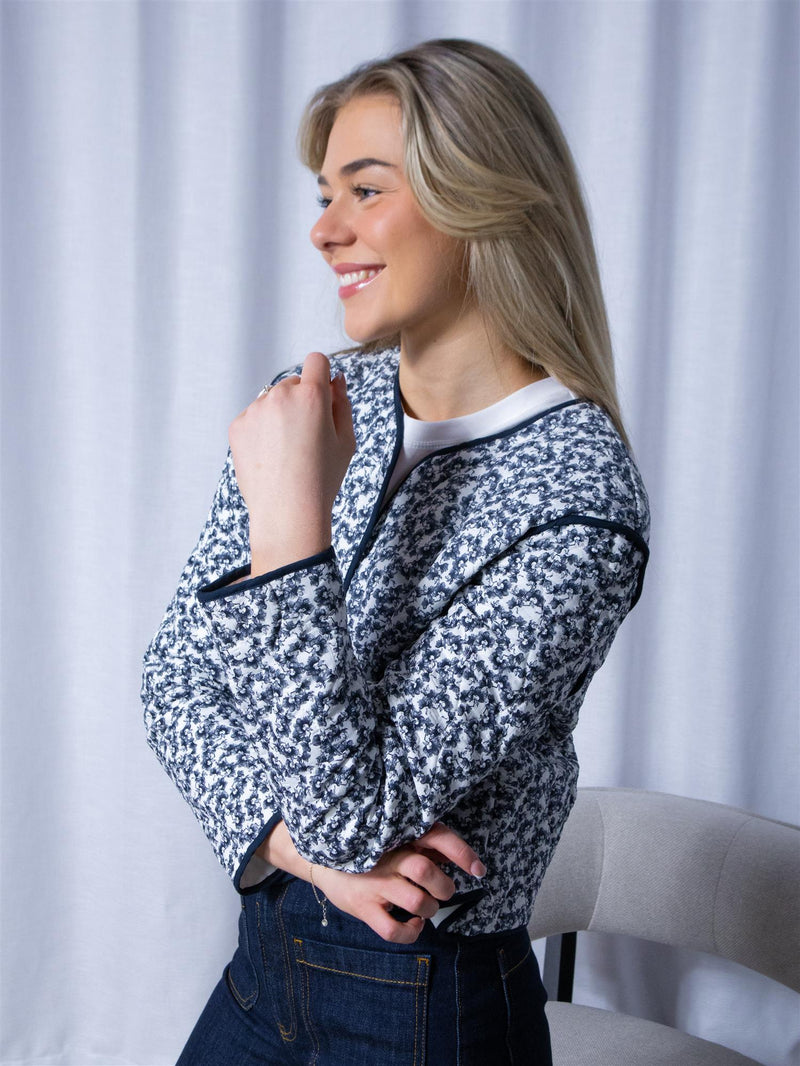 Camilla Pihl Elvera Jacket Navy Rosehip