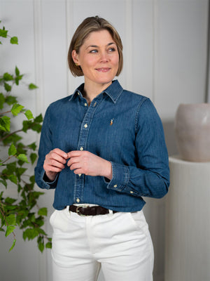 Polo Slim Fit Denim Shirt Merced Wash