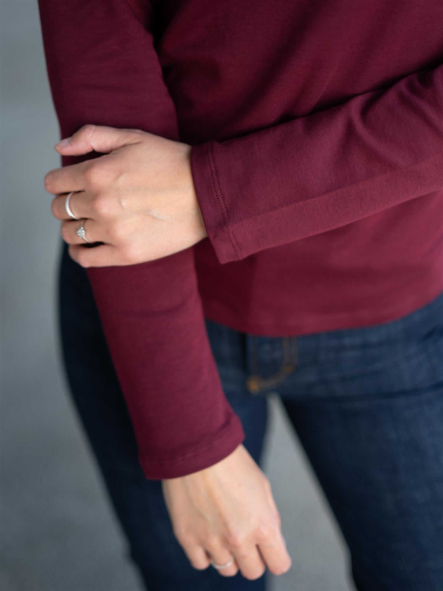 Andrea Longsleeve Plum